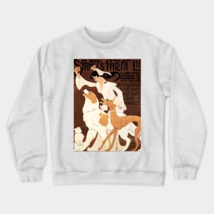 SPRATT'S Patent Biscuits DOG FOOD Advertisement Vintage Art Nouveau Crewneck Sweatshirt